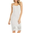 thumbnail image 2 of yillto Womens Dress Spaghetti Strap Sleeveless for Women Under Dresses Cami Long Lace Nightdresses, 2 of 3