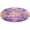 style, variant on Kaleidoscope Mandala Colorful Floral Boho Round Small Area Rug, Print Non Slip Washable Floor Mat, Soft Throw Rug for Living Room, Powder Room Entryway, Bathroom, Bedside