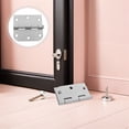 thumbnail image 1 of HAMPPLIES 3Ud Bisagras Plateadas Mate Para Puertas Interiores De Madera Con Instalación Fácil Y Operación Silenciosa, 1 of 6