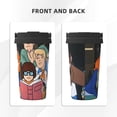 thumbnail image 3 of Lsque Scooby-Doo Pattern Travel Coffee Mug 16oz: Insulated Coffee Cup with Leakproof Lid, Coffee Tumbler, Reusable Coffee Cups with Seal Lid, 3 of 8
