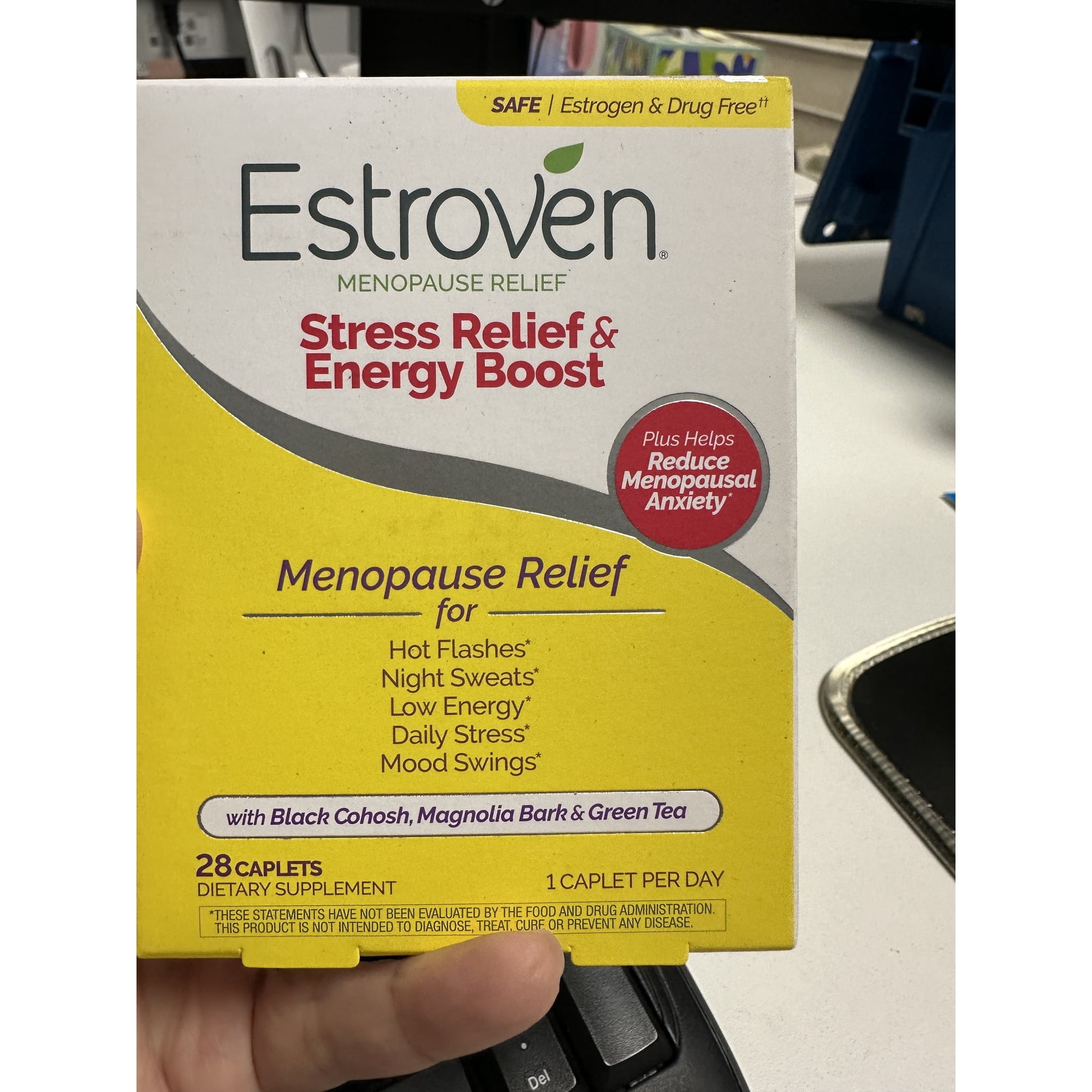 Estroven Maximum Strength Caplets 28 ea (Pack of 4)