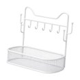 thumbnail image 4 of DOLITY Key Holder Stand Jewelry Organizer with Hangers Practical Jewelry Holder Key Rack for Porch Bedroom Tabletop Countertop Decor White, 4 of 8