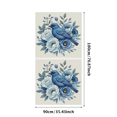 thumbnail image 3 of Blue Bird Floral Design Banner Background Backdrop Party Decorations Photography Props Garden Party Spring Celebration Home Decor, 3 of 8