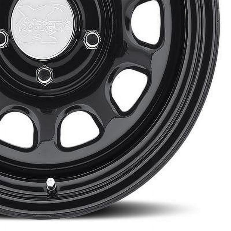 Pro Comp 51 Series Rock Crawler Wheel, 15x8 with 5 on 4.5 Bolt Pattern -  Gloss Black - 51-5865