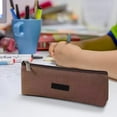 thumbnail image 3 of Under $1 Pencil Case, Hwkond Canvas Pencil Case Large Capacity Student Stationery Box Back to College, 3 of 7