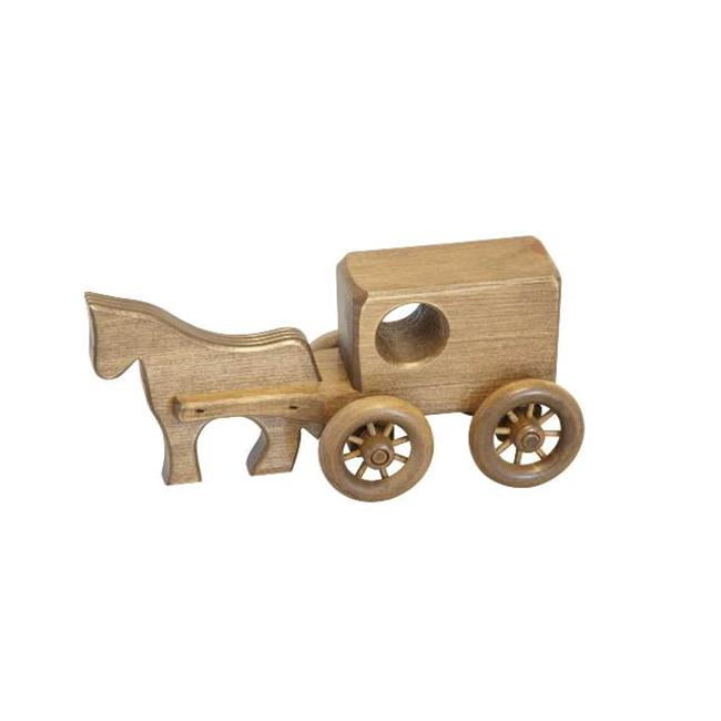 wooden buggy toy