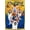 Gold Framed Version, variant on NBA Golden State Warriors - Stephen Curry 22 Wall Poster with Magnetic Frame, 22.375" x 34"