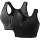 thumbnail image 1 of Paquete De 2 Ropa Interior Deportiva Para Mujer Xl Con Almohadillas Extraíbles Y Sujetador Push-up Con Cremallera Frontal, Para Yoga, Fitness Y Trotar. Rojo Verde Cocina, Decoración y Otros, 1 of 5