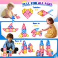 thumbnail image 4 of Bloques de construcción magnéticos Soyee Diamond Princess Castle Kids, 4 of 7