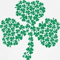 thumbnail image 3 of CafePress - Shamrock Of Shamrocks Baseball Tee - Cotton Baseball Jersey, 3/4 Raglan Sleeve Shirt, 3 of 4