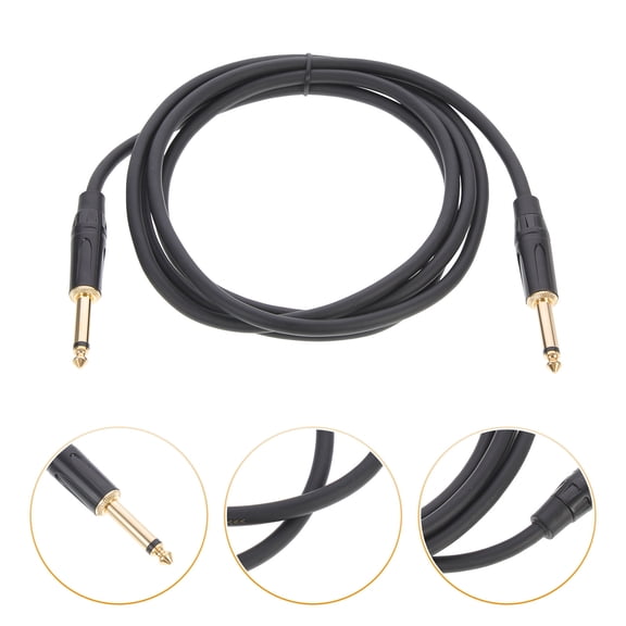SHOWERORO 1Pack Guitar Lead Cable for High Fidelity Transmission 78.7in