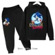 thumbnail image 4 of Ropa para bebé niño, ropa informal, conjunto de sudadera con capucha Sonic, camisetas para niño, pantalones, 2 piezas, ropa para niña, chándal de moda para niño, 4 of 5
