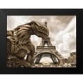 thumbnail image 2 of Bucklin 18x14 Black Modern Framed Museum Art Print Titled - An Alien in Paris, 2 of 5