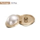 thumbnail image 3 of Uxcell 10 piezas de botones de costura de metal dorado perla 40L de 25 mm, 3 of 7