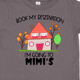 thumbnail image 4 of Inktastic Book my Reservation I'm Going To Mimi's- House Boys or Girls Toddler T-Shirt, 4 of 5