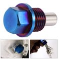 thumbnail image 1 of Bouchon de Vidange pour Carter d'Huile, Opération Simple en Alliage d'Aluminium Haute Résistance Résistant à l'Usure pour Accessoires de Voiture M12x1.25, M12x1.5, M12x1.75, M14x1.5, 1 of 8