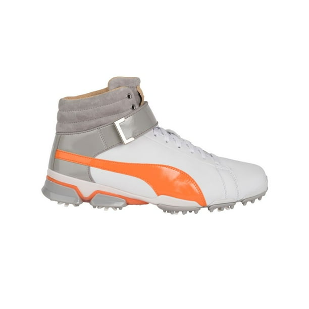 Puma 2017 Ignite Hi-Top SE Golf Shoes (White/Orange) - Walmart.com ...