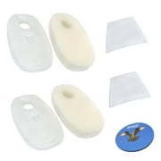 HQRP 2pack Filter Kit for Shark Rocket True Pet HV322 Upright Vacuum Cleaner, 1080FTV320