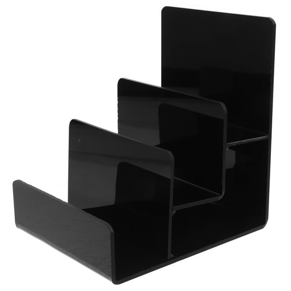 Multi-layer Display Stand Wallet Display Stand 3 Black