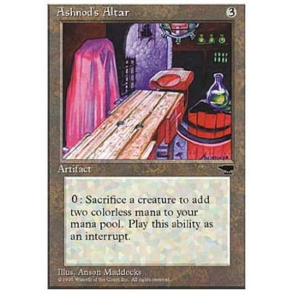Magic the Gathering - Chronicles - Ashnod's Altar Light Play
