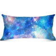 thumbnail image 3 of GZHJMY Blue Galaxy Body Pillowcase Super Soft Cozy Plush Pillow Case with Zipper for Sofa Bed Couch, 21 x 54 Inch, 3 of 7
