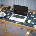 thumbnail image 3 of Long Mouse Pads for Desk,Dark Blue Star Fairy Pattern Desk Mats on Top Of Desks, Desk Mouse Pad Extra Large with 3mm Non-Slip Base and Stitched Edge for Gaming,Office,Work,Home 35.4"x15.7", 3 of 6