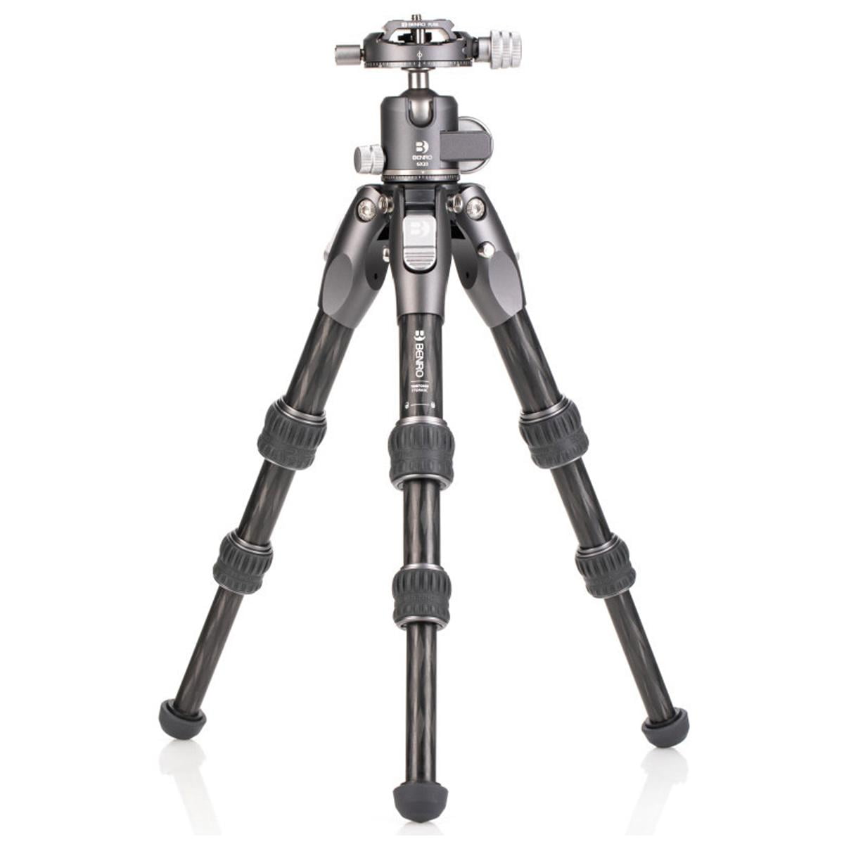 Benro Tortoise Columnless Zero Series 3-Section Carbon Fiber Tripod with GX25 Ball Head