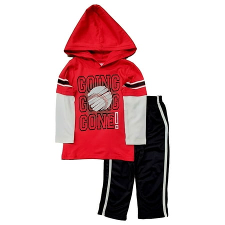 

Kids Headquarters Infant Boys 2-Piece Future Hero Thermal Hoodie Pants Set 24m