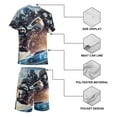 thumbnail image 3 of Kids Transformers Short Sleeve T-Shirt And Shorts Outfit Set Athletic Mesh Shorts Set for Boys, 3 of 7