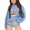 Blue, variant on Tanghaowl Kids Sweatshirts Children Autumn Winter Long Sleeved Christmas Printed Crewneck Hoodie for Boys and Girls Plus Warm Coat Pink 4-5 Years