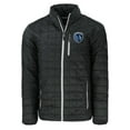 thumbnail image 2 of Men's-Cutter & Buck  Black Sporting Kansas City Big & Tall Rainier PrimaLoft Eco Insulated Full-Zip Puffer Jacket, 2 of 3