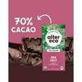 thumbnail image 2 of Pack of 12, Alter Eco Sea Salt Organic Dark Chocolate, 2.82 oz, 2 of 6