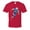 Red, variant on Cool New Athletic Tee Buffalo Quarterback Tshirt Football Player Josh T Shirt