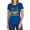 Royal, variant on Crookshanks Women's T Shirt, Navy, Medium
