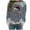 Dark Gray, variant on Oversized Sweaters for Women Snowflake Trucks Patterns Long Sleeve Trendy Xmas Pullovers Winter Clothing for Women