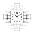 thumbnail image 1 of Reloj de pared acrílico, arte mural, sencillo, elegante, único, negro, silencioso, moderno para estudio 30 centímetros, 1 of 9