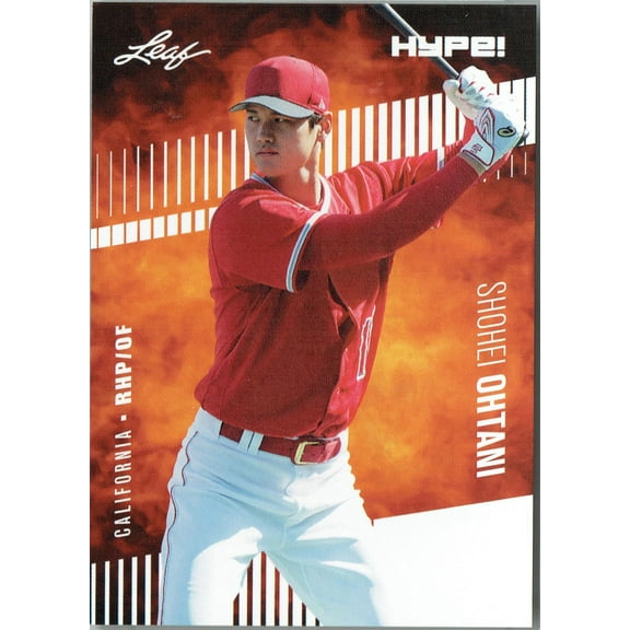 1) Mint Shohei Ohtani Angels Rookie Card 2018 Leaf HYPE! Only 5000 Ever Made