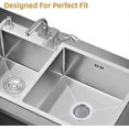 thumbnail image 5 of Kitchen Sink Strainer, Stainless Steel Sink Drain Strainer, Dishwasher Safe, 3 Pack, 5 of 5