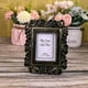 thumbnail image 3 of Sonducket Flor Marco de fotos Boda Decoración para el hogar Escritorio Bronce Diseño Marco de fotos negro Ropa, zapatos y accesorios Miscelánea, 3 of 6