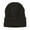 Black, variant on Fleece Lined Cuffed Beanie 12" Solid Hats 100% Acrylic Exterior Unisex Knit Winter Hat (Heather Charcoal, One Size)