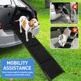 thumbnail image 7 of CRILSTYLEO Outdoor Foldable Dog Ladder Non Slip Ramp for Medium and Large Dogs, 7 of 7