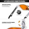 thumbnail image 3 of Gafas para videojuegos ANYLUV Anti Blue Light Rectangle Al-Mg Metal, 3 of 6