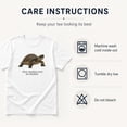 thumbnail image 6 of Slow Motion Over No Motion Turtle Graphic T-Shirt, Unisex Classic Tee, 6 of 9