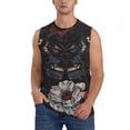 thumbnail image 6 of Daiia Midnight Butterfly Floral Dream Printed Men's Tank Tops,Casual Soft Sleeveless Gym Muscle Shirts Bodybuilding Tee-Large, 6 of 8