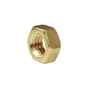 

5/16 -18 Finished Hex Nut Brass (inch) (Quantity: 1500)