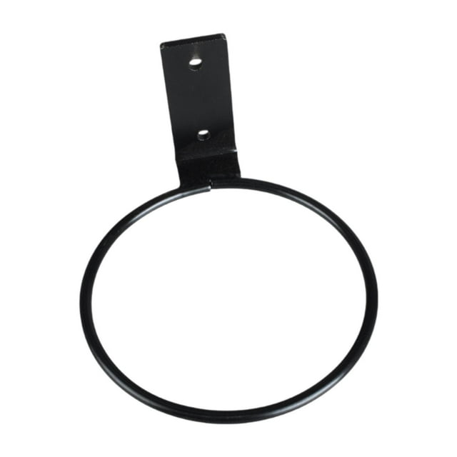Soporte para macetas de flores anillo de la pared de la pared del colgador del gancho del gancho del plancha colgante de hierro Diámetro interior 15.2 cm