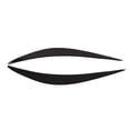 thumbnail image 3 of Headlamp Eyebrow,2pcs Headlight Eyebrow Glossy Headlight Eyelid Headlight Eyebrow Innovative Solution, 3 of 9