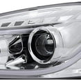 thumbnail image 6 of DRL LED Light Bar Strip Projector Headlight Head Lamp Replacement in Chrome Housing Clear Lens Made For And Compatible With 2006 - 2013 Chevy Chevrolet Impala 06 07 08 09 10 11 12 13, 6 of 7