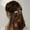 Purple duckbill hair, variant on EKE Women’s Hair Clip Vintage Retro Back-Wear Elegant Hair Accessory with Fashion Texture