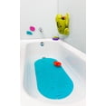 thumbnail image 5 of Alfombrilla de bañera para bebé Boon Ripple, texturizada, antideslizante, azul, 5 of 5